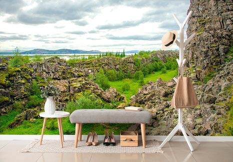 SAMOLEPÍCÍ FOTOTAPETA NÁRODNÍ PARK THINGVELLIR - SAMOLEPÍCÍ TAPETY - TAPETY
