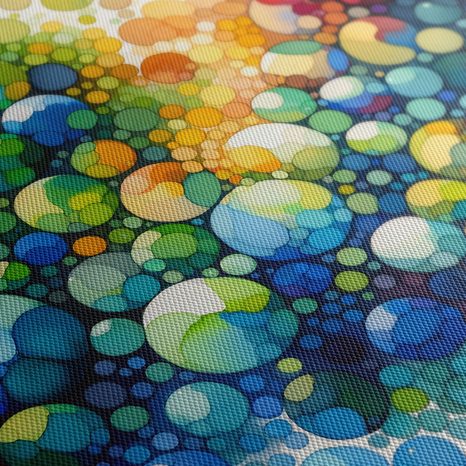 WANDBILD FARBIGE FANTASIEN - WANDBILDER ABSTRAKTE FORMEN - BILDER