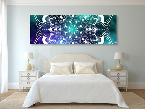 KÉP MODERN MANDALA KELETI MINTÁVAL - FENG SHUI KÉPEK - KÉPEK