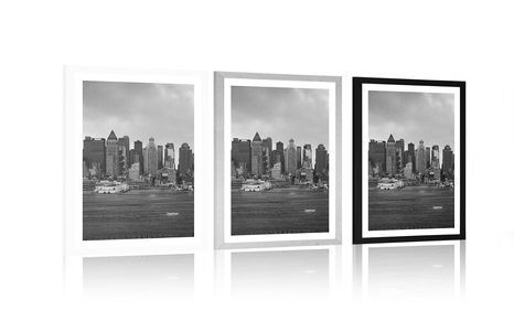POSTER – NEW YORK UNICA IN BIANCO E NERO - NERO E BIANCO - POSTER