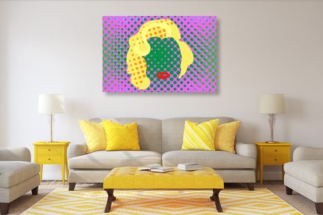 OBRAZ MARILYN MONROE V POP ART STYLU - POP ART OBRAZY - OBRAZY