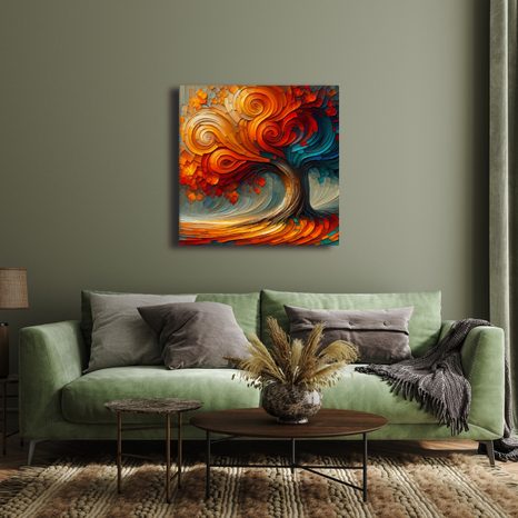 OBRAZ DYNAMICKÁ ENERGIE STROMU ŽIVOTA - OBRAZY STROMY ŽIVOTA - OBRAZY