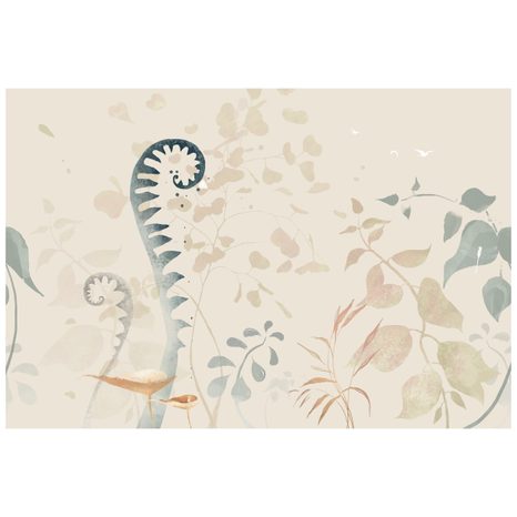 TAPETA ABSTRAKTNÍ ROSTLINNÉ ZÁTIŠÍ - TAPETY LISTY - TAPETY