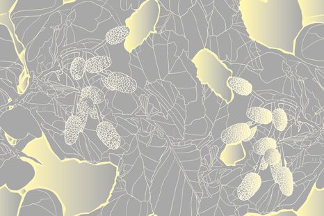 SELF ADHESIVE WALLPAPER ABSTRACT CONES - SELF-ADHESIVE WALLPAPERS - WALLPAPERS