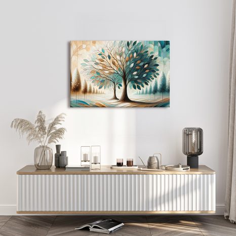 WANDBILD MAGISCHER BAUM DES LEBENS - BILDER BÄUME DES LEBENS - BILDER