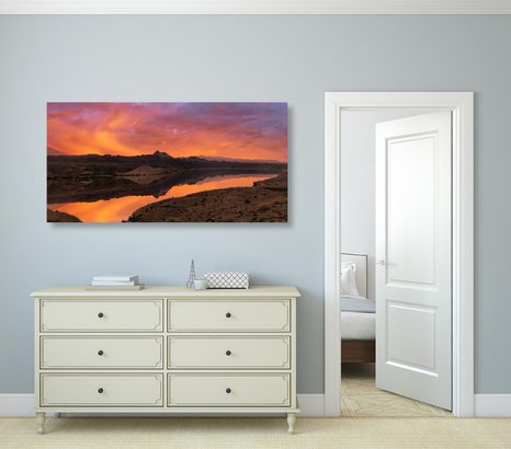 WANDBILD BEZAUBERNDE LANDSCHAFT - BILDER VON NATUR UND LANDSCHAFT - BILDER