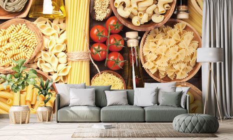 SELBSTKLEBENDE FOTOTAPETE NUDEL-VARIATIONEN - SELBSTKLEBENDE TAPETEN - TAPETEN