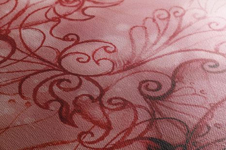 WANDBILD BLUMEN-MANDALA - BILDER MIT FENG SHUI-MOTIVEN - BILDER