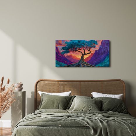 OBRAZ STROM ŽIVOTA V BAREVNÉM ÚDOLÍ - OBRAZY STROMY ŽIVOTA - OBRAZY