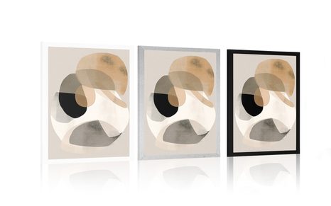 PLAKÁT ABSTRAKTNÍ TVARY NO2 - ABSTRAKTNÍ TVARY - PLAKÁTY