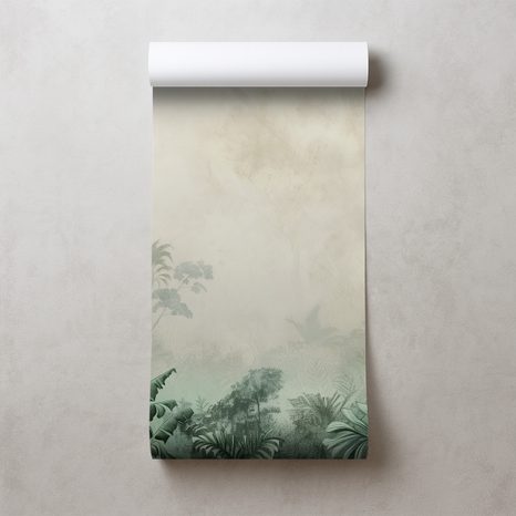TAPETA ZELENA DŽUNGLA U MAGLI - TAPETE DŽUNGLA - TAPETE