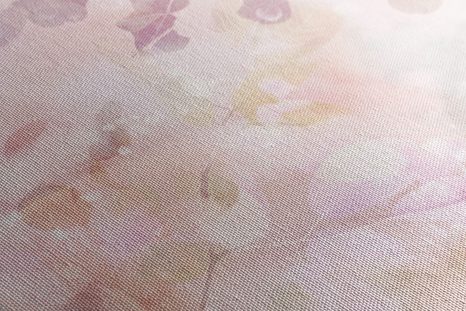 OBRAZ LISTY S PASTELOVÝM NÁDYCHOM - OBRAZY STROMY A LISTY - OBRAZY