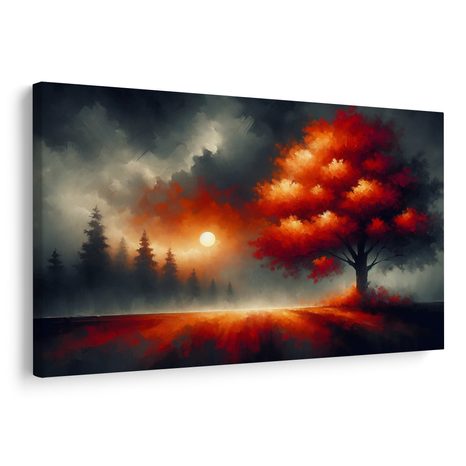 SLIKA DRVO ŽIVOTA U MAGLI - SLIKE STABLA ŽIVOTA - SLIKE