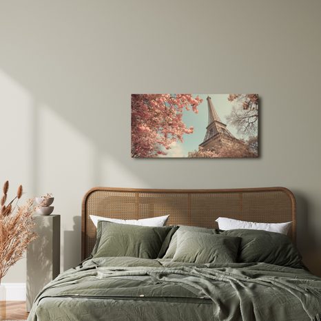 OBRAZ JARNÍ PAŘÍŽ S EIFFELOVKOU - OBRAZY PAŘÍŽ - OBRAZY