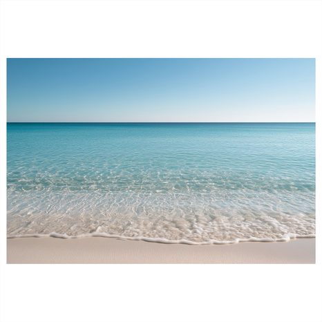 OBRAZ SPOKOJNA TAFLA MORZA - OBRAZY MORZA I PLAŻY - OBRAZY