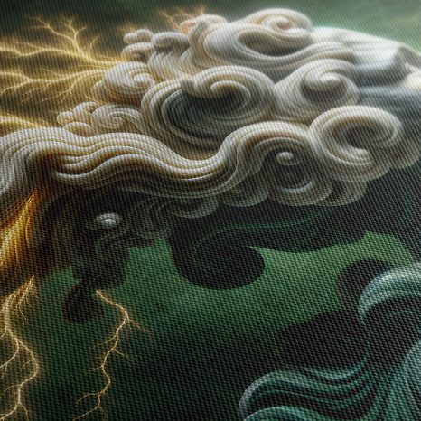 OBRAZ BOHYNĚ BOUŘE S ELEKTRIZUJÍCÍ SILOU - OBRAZY ŽENY - OBRAZY