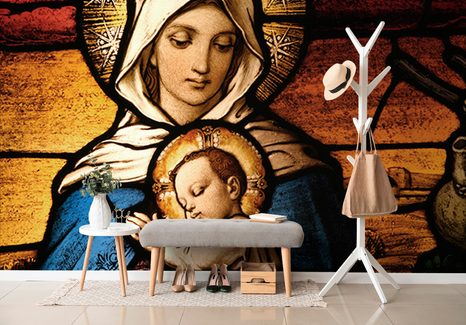 TAPETA DJEVICA MARIJA S MALIM ISUSOM - TAPETE - 🔥 TOTALNA RASPRODAJA