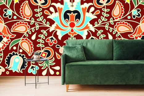 SELBSTKLEBENDE TAPETE VOLKSORNAMENT - SELBSTKLEBENDE TAPETEN - TAPETEN