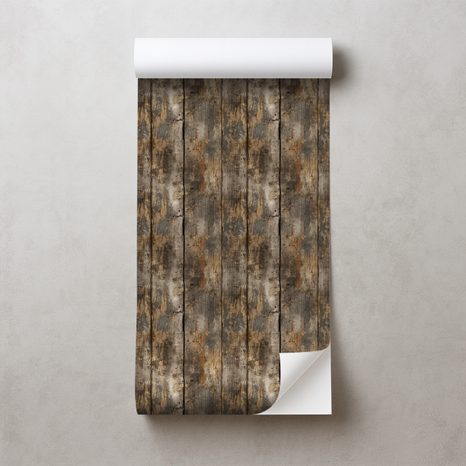 SAMOLEPÍCÍ FOTOTAPETA RUSTIKÁLNÍ DŘEVĚNÉ PRKNA - TAPETY S IMITACÍ DŘEVA - TAPETY