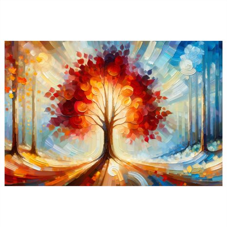 OBRAZ ZÁŘIVÝ STROM ŽIVOTA - OBRAZY STROMY ŽIVOTA - OBRAZY