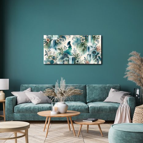 OBRAZ TAJEMNÁ DÍVKA V LESE - PICTURES OF WOMEN - PICTURES