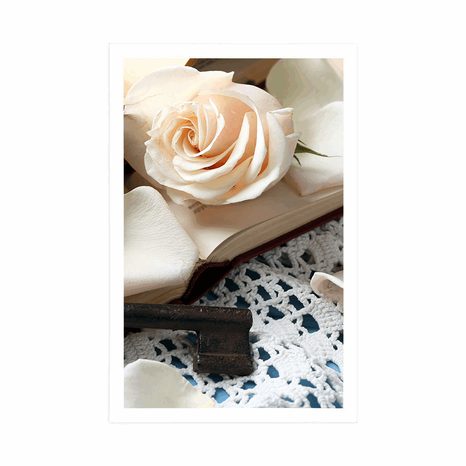 POSTER – NATURA MORTA VINTAGE CON CHIAVE - VINTAGE E RETRÒ - POSTER