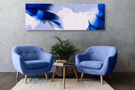 SLIKA UMETNIŠKA SLIKA TREH BARV - ABSTRAKTNE SLIKE - SLIKE