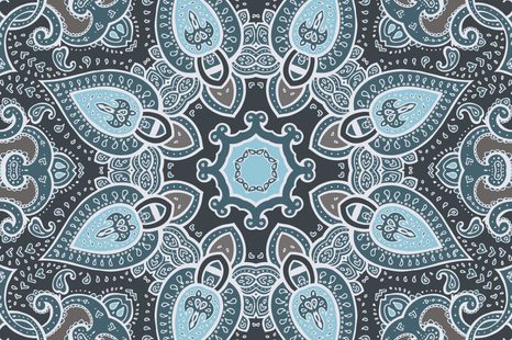 TAPETA MANDALA S INDICKÝM MOTIVEM - TAPETY FENG SHUI - TAPETY