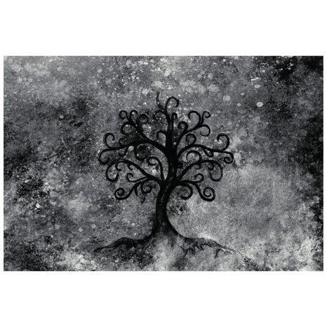 WALLPAPER BLACK AND WHITE TREE OF LIFE - BLACK AND WHITE WALLPAPERS - WALLPAPERS