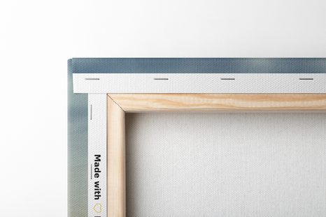 КАРТИНА НА ПЛАТНО – КЪЩА НА СКАЛА - 🔥 ТОТАЛНА РАЗПРОДАЖБА