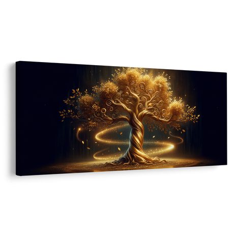 OBRAZ MYSTICKÝ STROM ŽIVOTA V NOCI - OBRAZY STROMY ŽIVOTA - OBRAZY