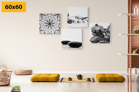 SET OBRAZŮ VŮNĚ KLIDU FENG SHUI - SESTAVY OBRAZŮ - OBRAZY