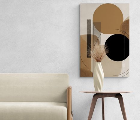 WANDBILD ABSTRAKTE FORMEN NO6 - WANDBILDER ABSTRAKTE FORMEN - BILDER