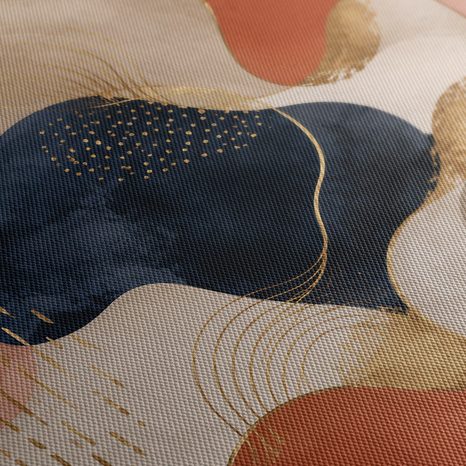 TABLEAU SUR TOILE – FORMES MODERNES EN OR - IMAGES FORMES ABSTRAITES - TABLEAUX
