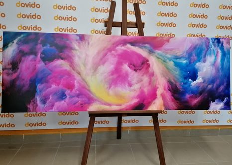 OBRAZ BAREVNÁ SPIRÁLA - ABSTRAKTNÍ OBRAZY - OBRAZY