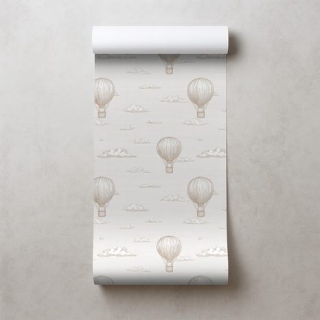 TAPETA HORKOVZDUŠNÉ BALÓNY V OBLACÍCH - VZOROVANÉ TAPETY - TAPETY
