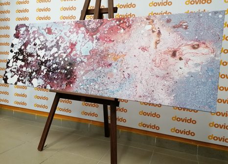 TABLEAU SUR TOILE – ABSTRACTION EN TONS DOUX - PEINTURES ABSTRAITES - TABLEAUX