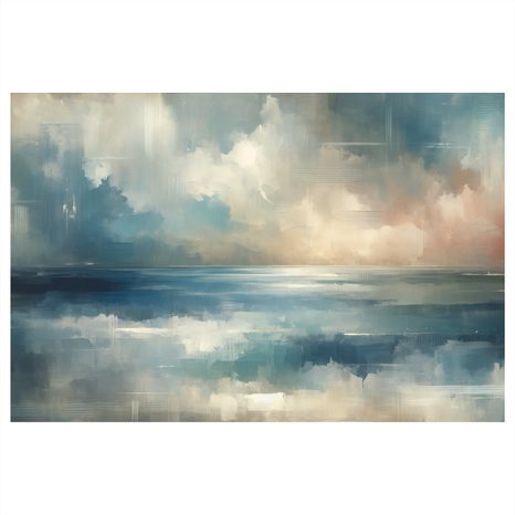 TABLOU ORIZONT ABSTRACT AL OCEANULUI - TABLOURI ABSTRACTE - TABLOURI
