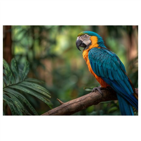 OBRAZ PESTROBAREVNÁ HARMONIE PŘÍRODY - OBRAZY PTÁCI - OBRAZY