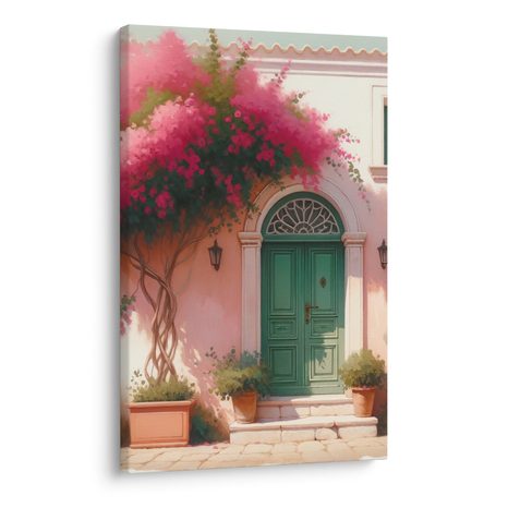 OBRAZ STŘEDOMOŘSKÝ VCHOD - OBRAZY STROMY A LISTY - OBRAZY