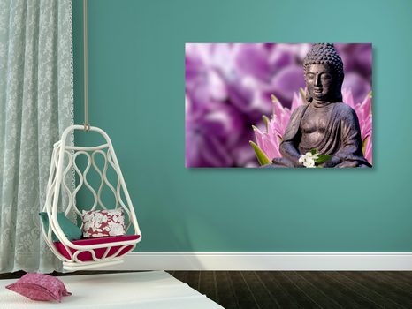 OBRAZ KLIDNÝ BUDHA - OBRAZY FENG SHUI - OBRAZY