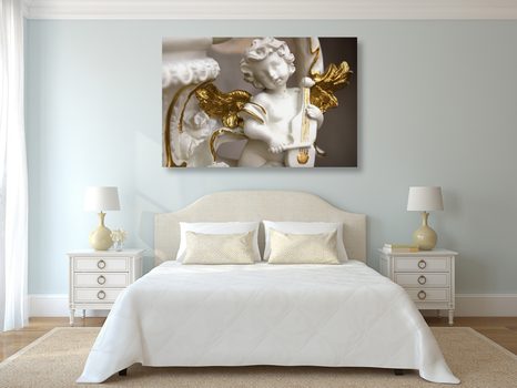 KÉP ZENÉSZ ANGYAL SZOBOR - ANGYALOS KÉPEK - KÉPEK