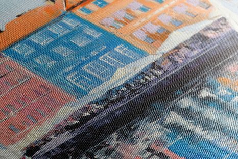 TABLOU PICTURĂ ÎN ULEI VENEȚIA - TABLOURI CU ORAȘE - TABLOURI