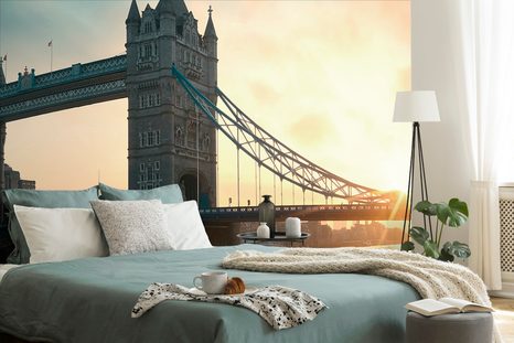 SELF ADHESIVE WALL MURAL LONDON TOWER BRIDGE - SELF-ADHESIVE WALLPAPERS - WALLPAPERS