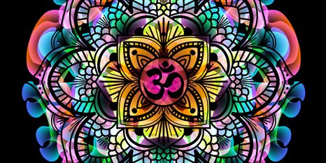 OBRAZ MANDALA ZDRAVÍ - OBRAZY FENG SHUI - OBRAZY