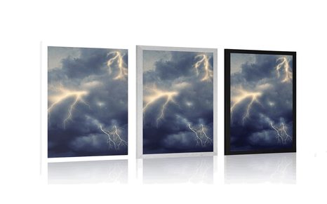 PLAKÁT BLESKY - PŘÍRODA - PLAKÁTY