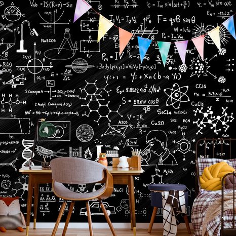 SELF ADHESIVE WALLPAPER SCIENCE BOARD - SELF-ADHESIVE WALLPAPERS - WALLPAPERS