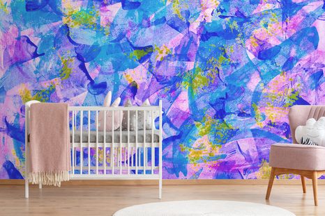 TAPETA PASTELOVÉ ABSTRAKTNÍ UMĚNÍ - ABSTRAKTNÍ TAPETY - TAPETY