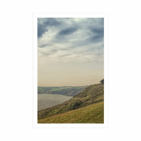 PLAKÁT JEZERO POD ÚTESEM - PŘÍRODA - PLAKÁTY