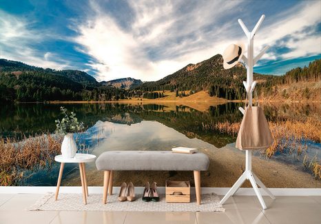 ΤΟΙΧΟΓΡΑΦΊΑ ΛΊΜΝΗ ΚΆΤΩ ΑΠΌ ΤΟΥΣ ΛΌΦΟΥΣ - ΤΑΠΕΤΣΑΡΊΑ ΦΎΣΗ - ΤΑΠΕΤΣΑΡΊΕΣ